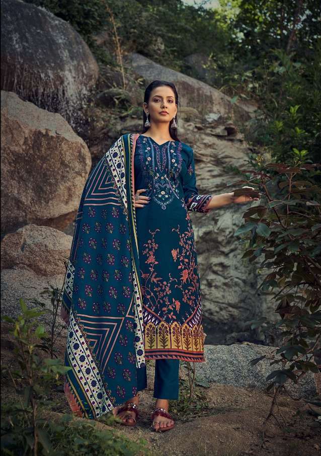 Romani Maria B Pashmina ELEGANT Look Salwar Suit  Wholesale catalog