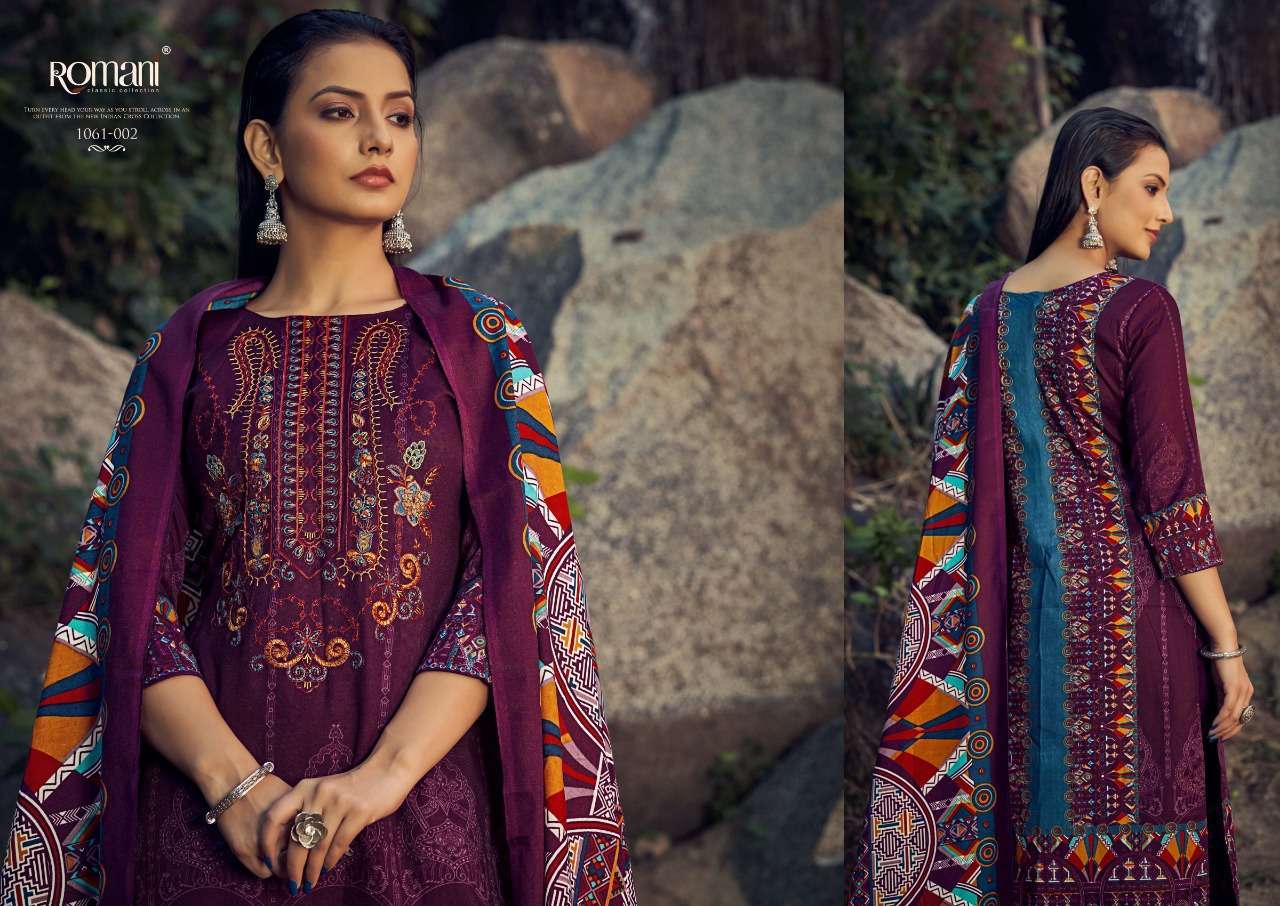 Romani Maria B Pashmina ELEGANT Look Salwar Suit  Wholesale catalog