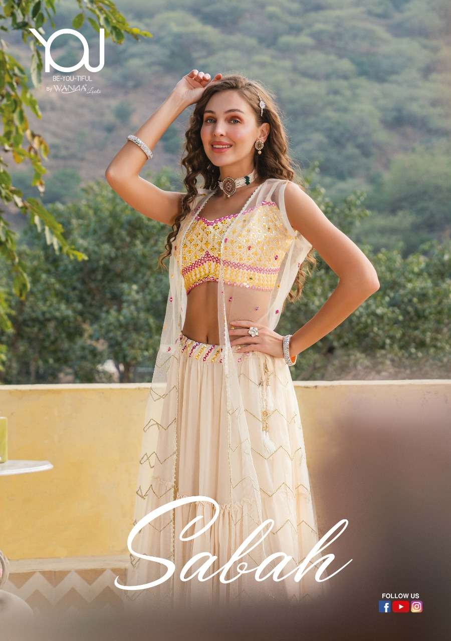 Sabah CROP TOP  Gown  Kurti Wholesale catalog
