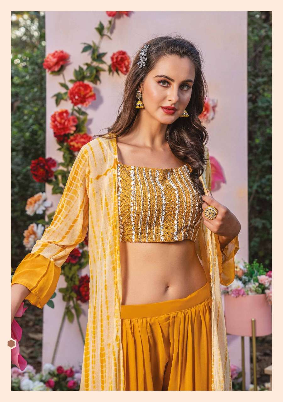 Sabah CROP TOP  Gown  Kurti Wholesale catalog