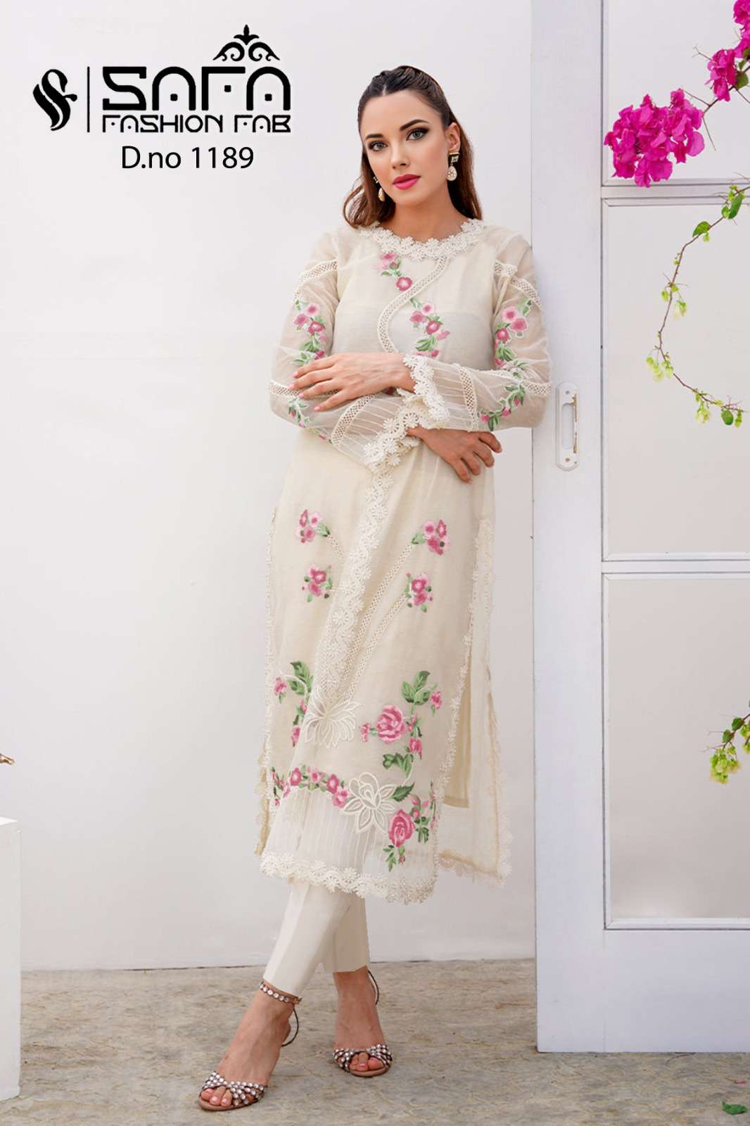 Safa Fashion Fab 1189 Top With Bottom And Dupatta Wholesale catalog