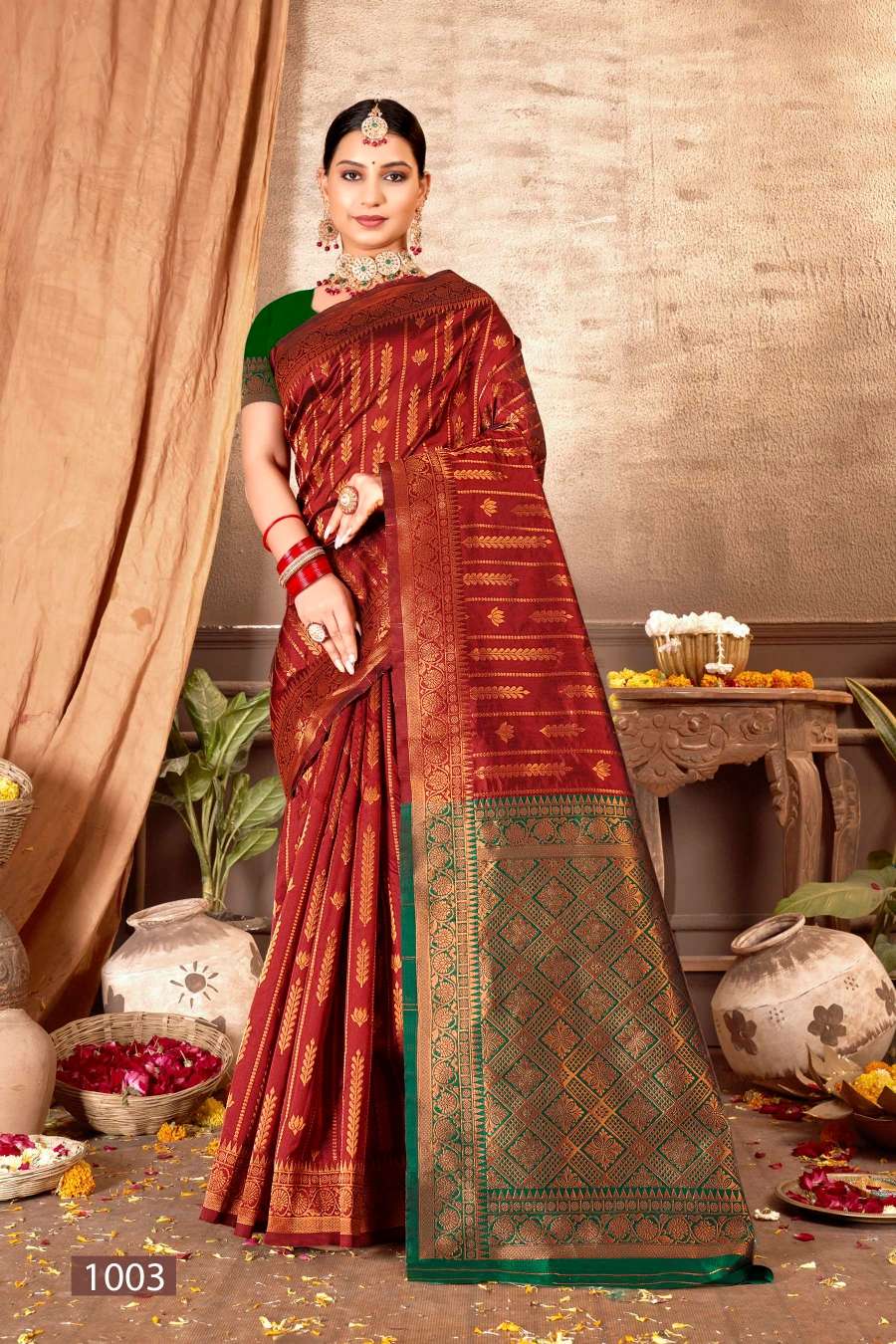Saroj Chanchal vol-1 Designer Soft Silk Saree Wholesale catalog