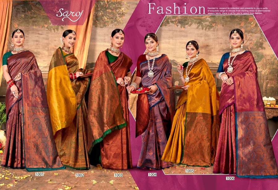 Saroj Chanchal vol-2 Designer Soft Silk Saree Wholesale catalog