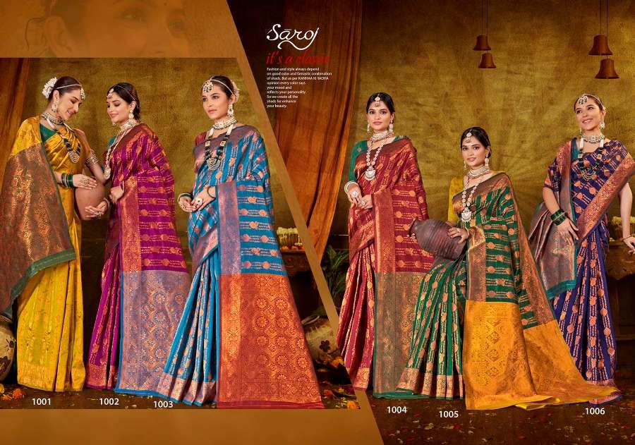 Saroj Chanchal vol-3 Designer Soft Silk Saree Wholesale catalog