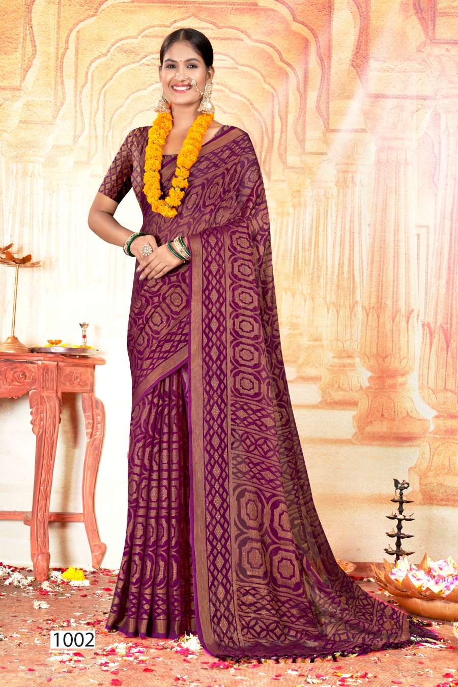 Saroj Ghungroo Vol 2 Fancy Fabric Designer Sarees Wholesale catalog