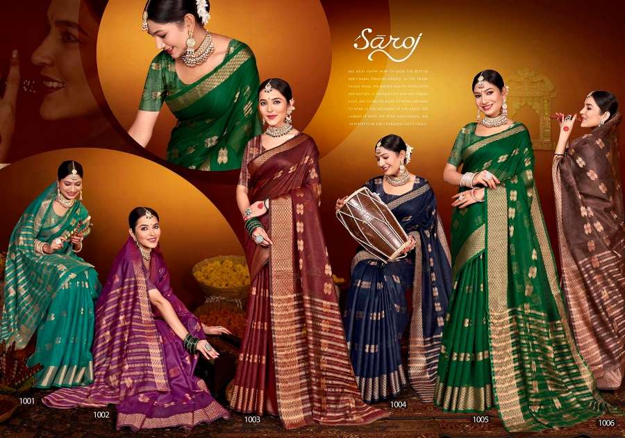 Saroj Godhavari Vol-1 Designer Cotton Saree Wholesale catalog