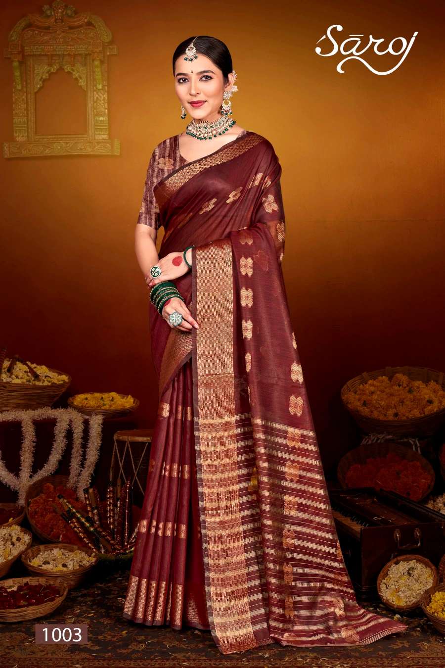 Saroj Godhavari Vol-1 Designer Cotton Saree Wholesale catalog