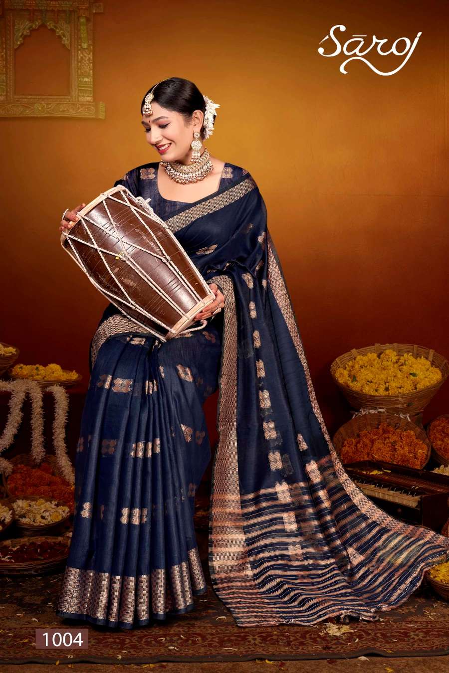 Saroj Godhavari Vol-1 Designer Cotton Saree Wholesale catalog