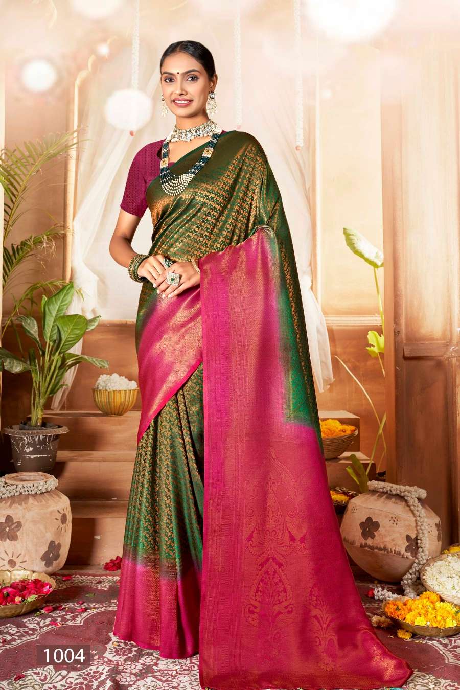 Saroj Karigari vol-2 Designer Soft Silk Saree Wholesale catalog