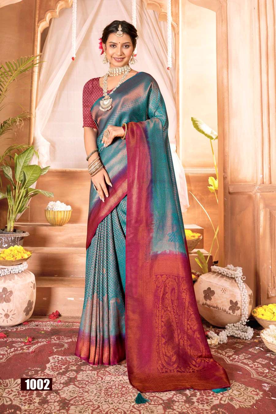 Saroj Karigari vol-3 Designer Soft Silk Saree Wholesale catalog