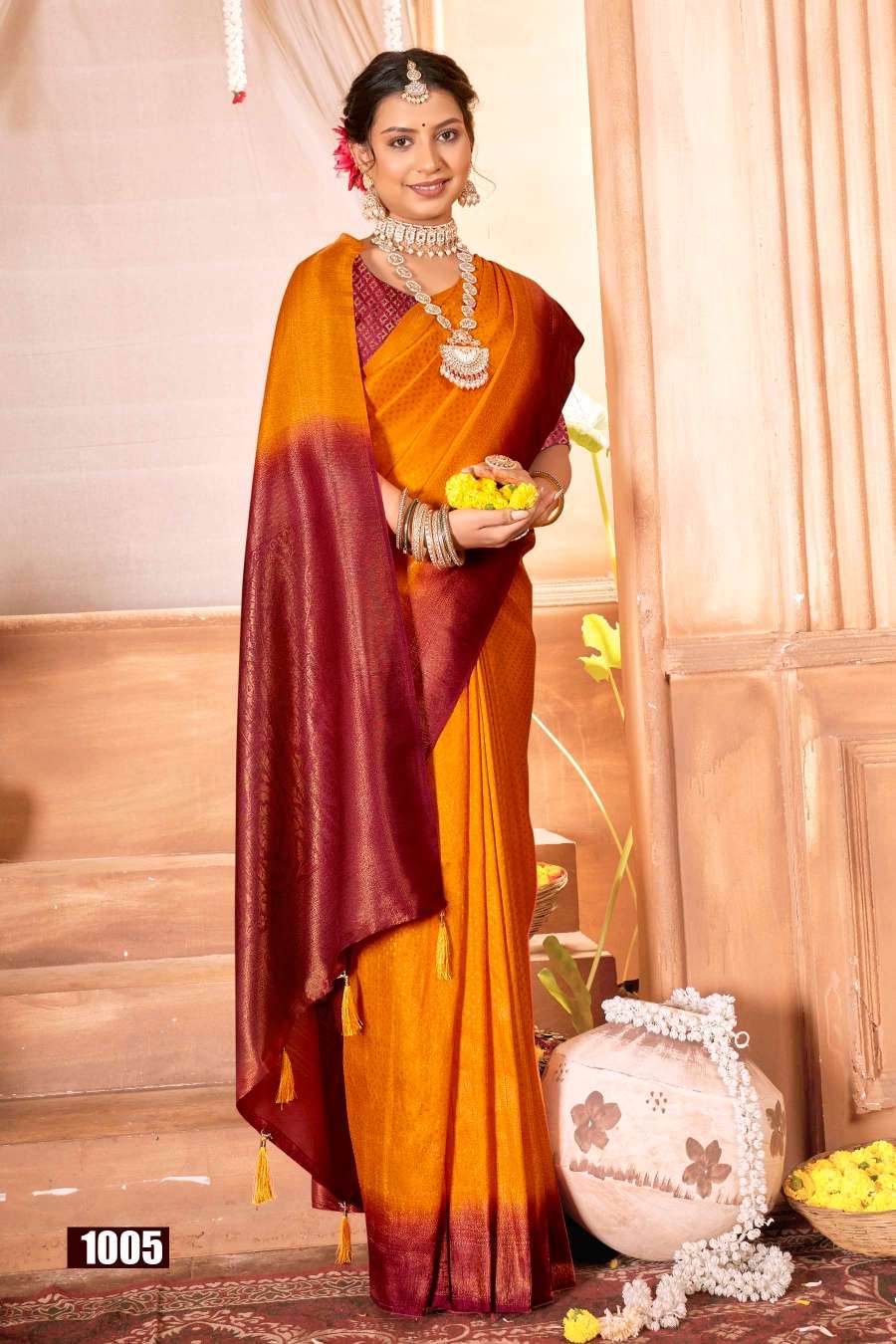 Saroj Karigari vol-3 Designer Soft Silk Saree Wholesale catalog