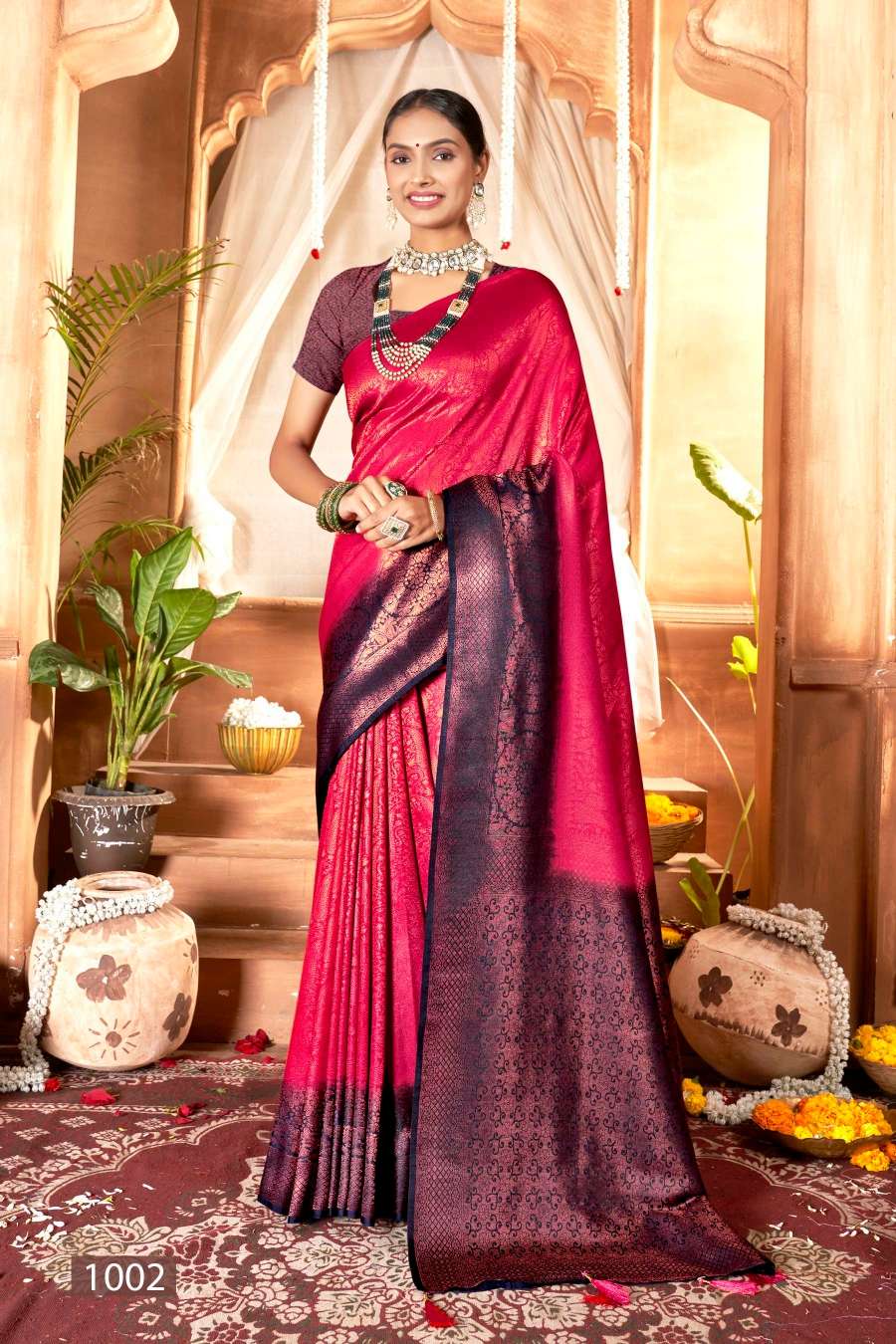 Saroj Karigari vol-4 Designer Soft Silk Saree Wholesale catalog