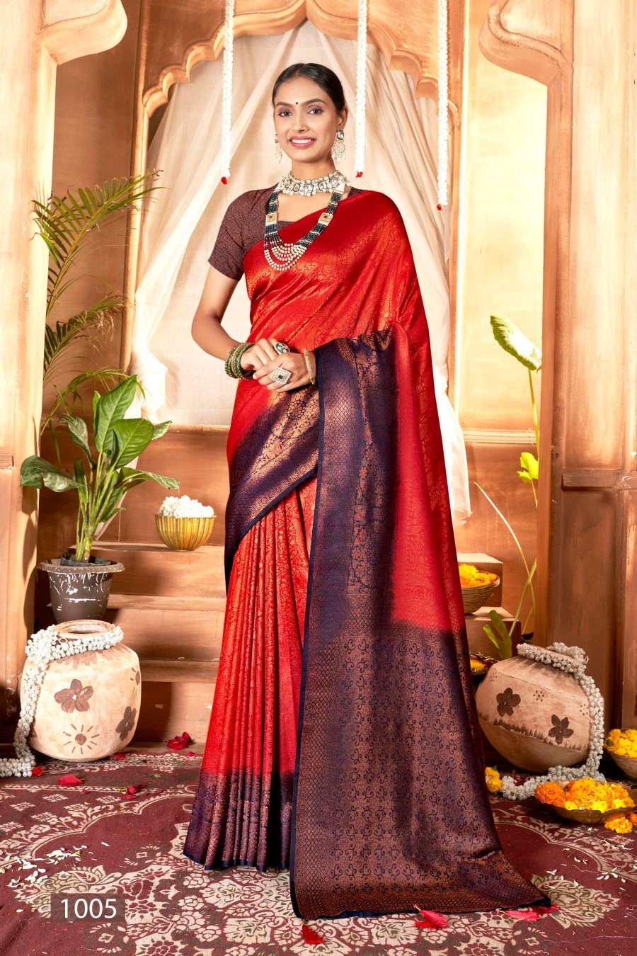 Saroj Karigari vol-4 Designer Soft Silk Saree Wholesale catalog