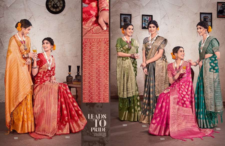 Saroj Manohari Silk Vol -1 Designer Soft Organza Saree Wholesale catalog