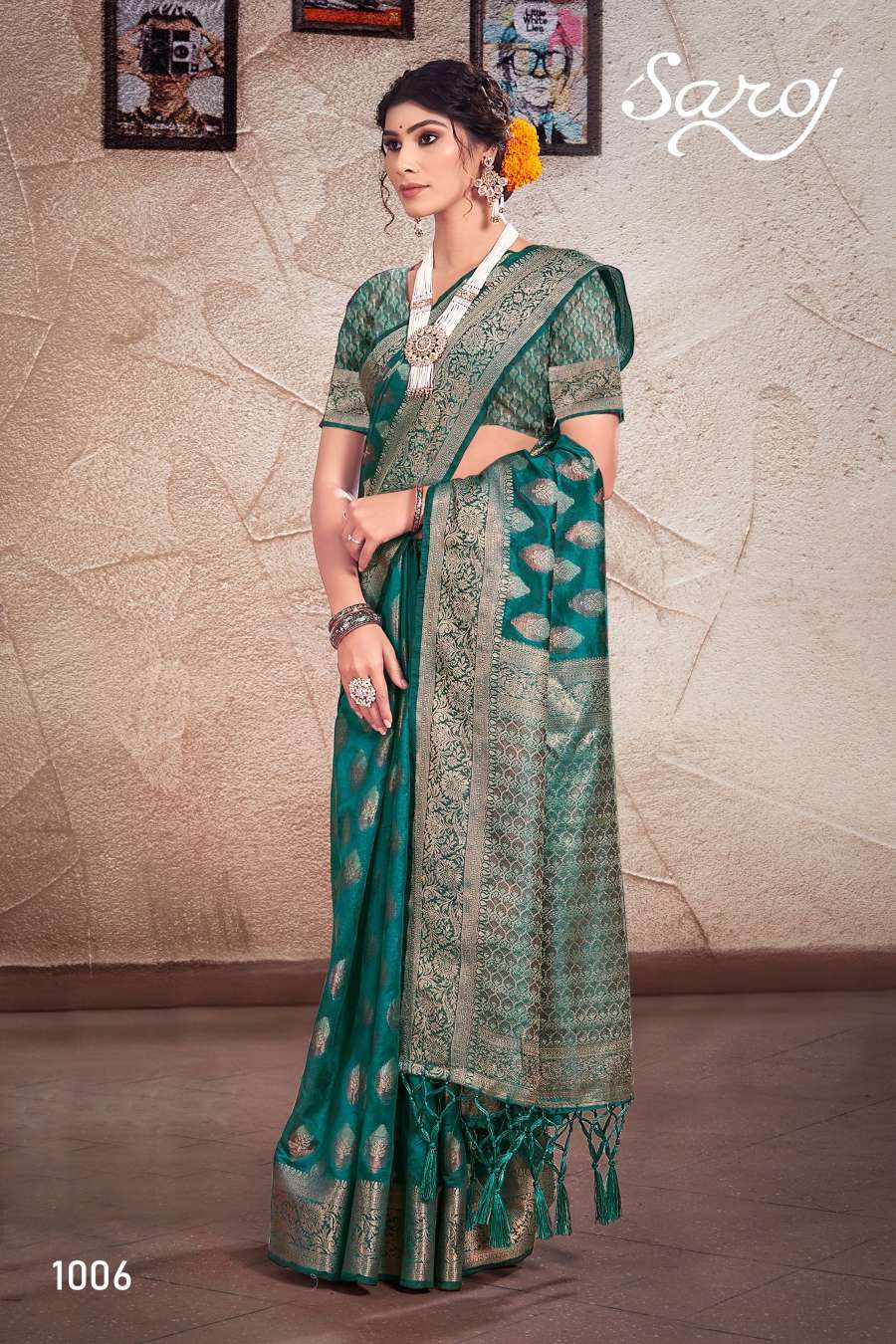 Saroj Manohari Silk Vol -1 Designer Soft Organza Saree Wholesale catalog