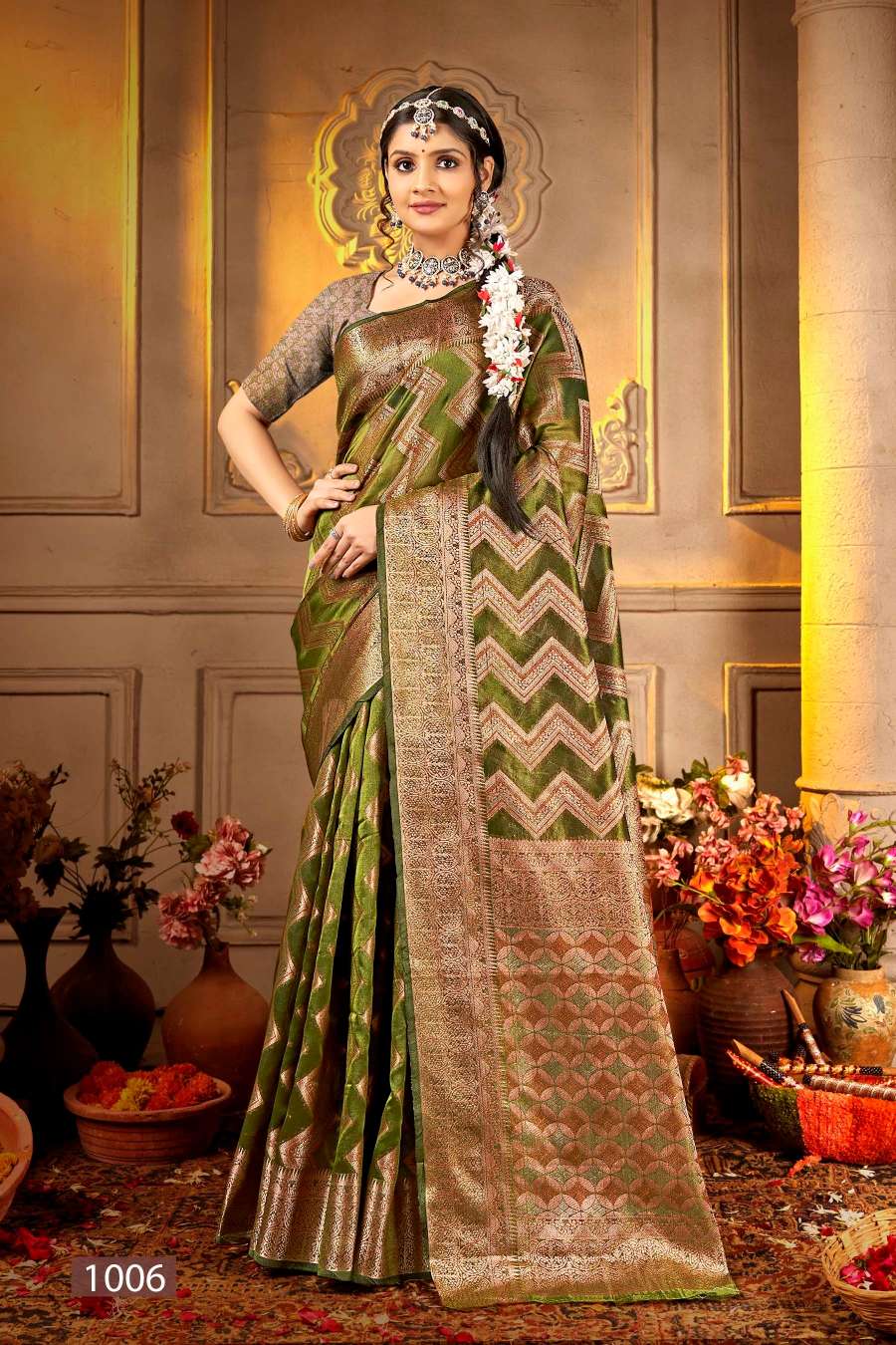 Saroj Manohari Silk Vol -13 Designer Soft Organza Saree Wholesale catalog