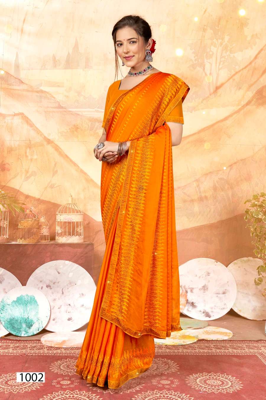 Saroj Mithilaa Designer Heavy Fabric Saree Wholesale catalog