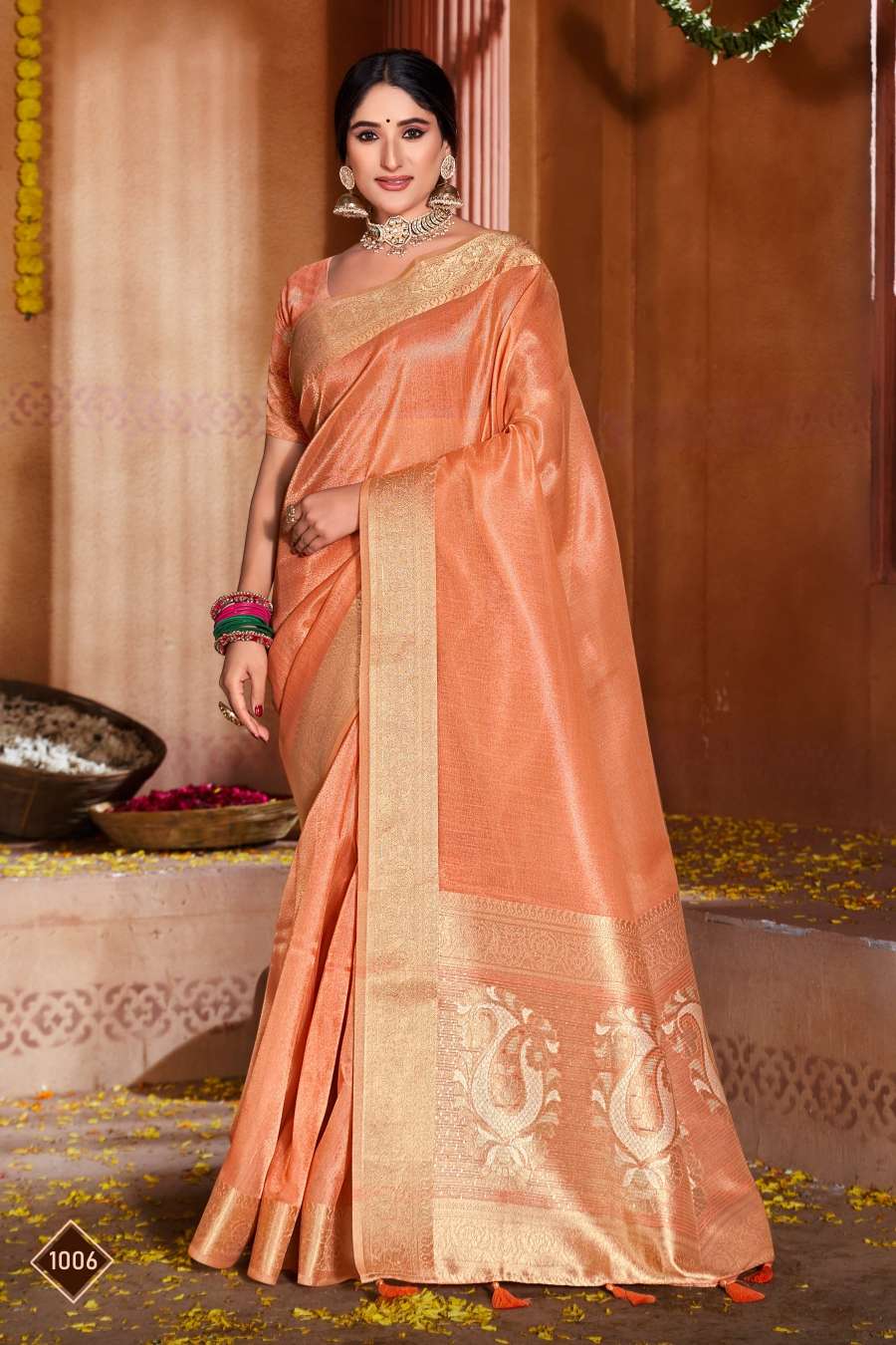 Saroj Niddhi Fancy Fabric Saree Wholesale catalog
