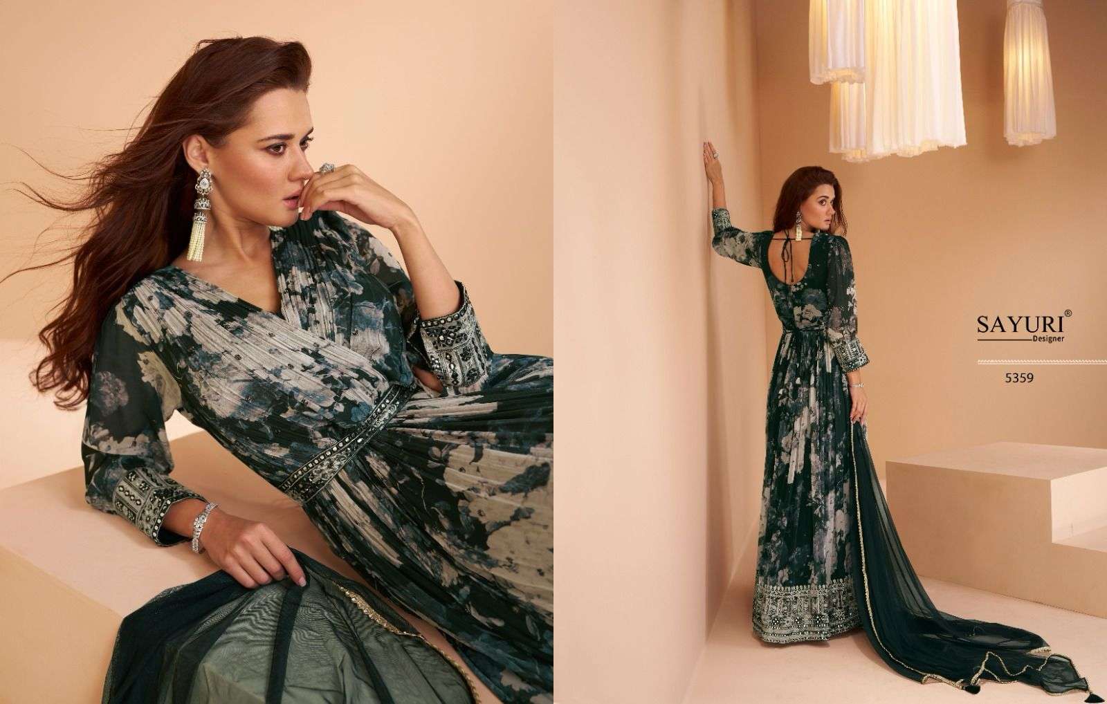 SAYURI DESIGNER MASHOOQA Salwar Kameez Wholesale catalog