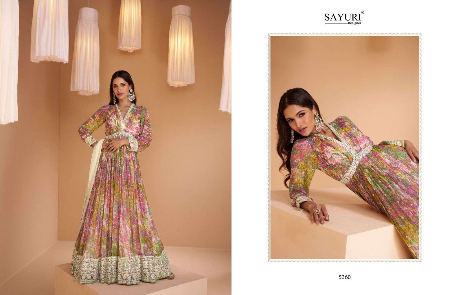 SAYURI DESIGNER MASHOOQA Salwar Kameez Wholesale catalog