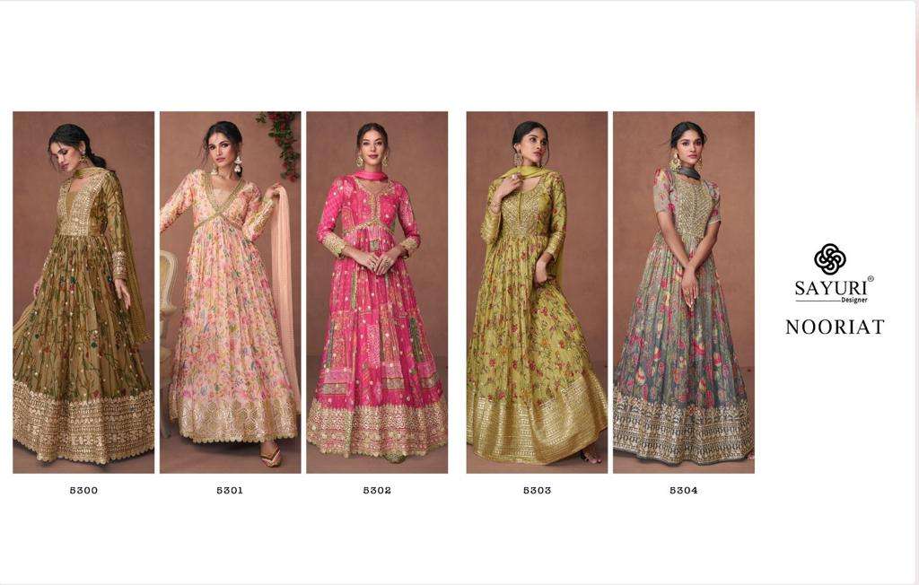 SAYURI DESIGNER NOORIAT Salwar Kameez Wholesale catalog