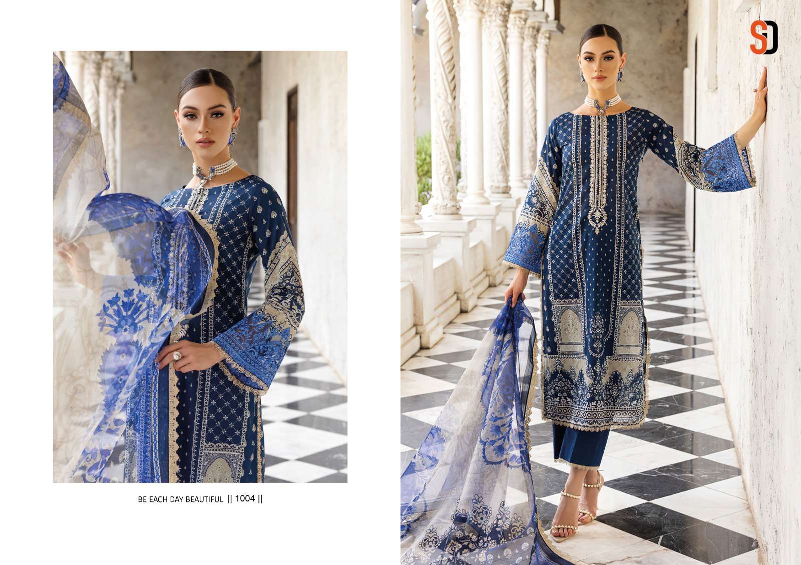 Shraddha Bliss Vol 1 Chiffon Dupatta Salwar Kameez Wholesale catalog