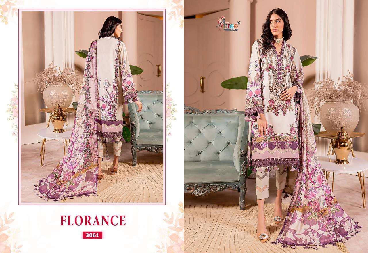 Shree Florance Cotton Dupatta Pakistani Suit Wholesale catalog