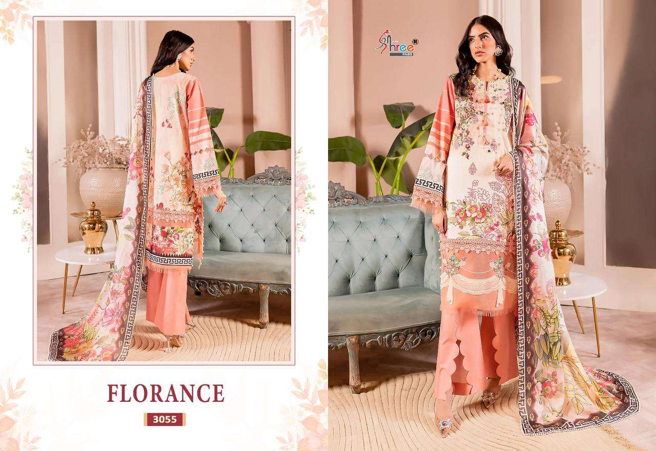 Shree Florance Cotton Dupatta Pakistani Suit Wholesale catalog