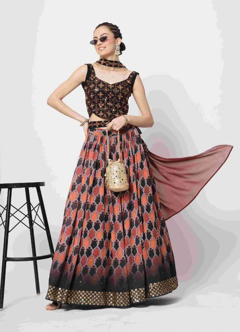 SHUBHKALA  VOL. 7083 Embroidered Semi Stitched Lehenga Choli Wholesale catalog