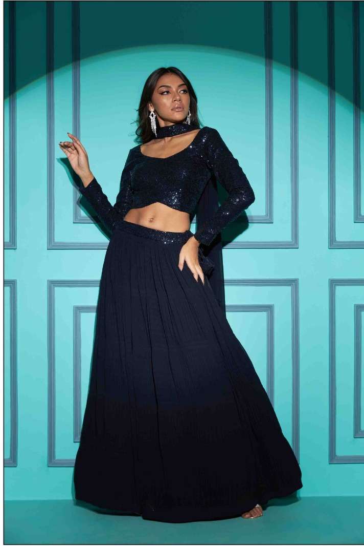 SHUBHKALA VOL. 7101 Regular & Plus Size Semi-Stitched Lehenga Choli Wholesale catalog