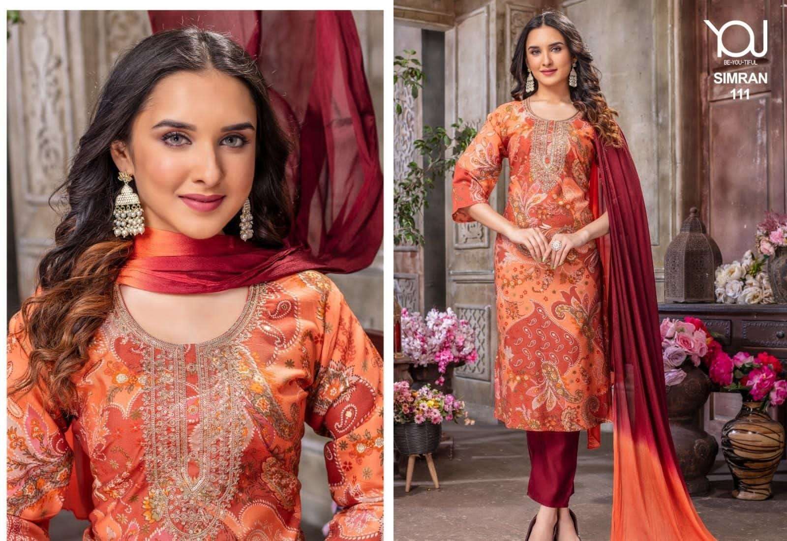 SIMRAN Pure Heavy Quality of Modal Fabric Kurti Wholesale catalog