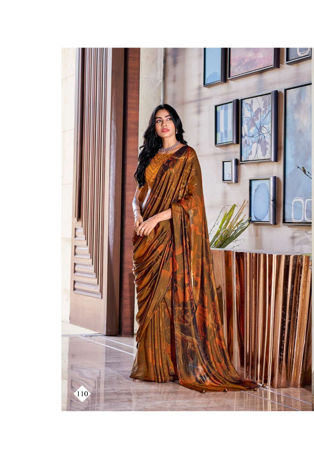 Stavan Shannon  Embroidery Saree Wholesale catalog