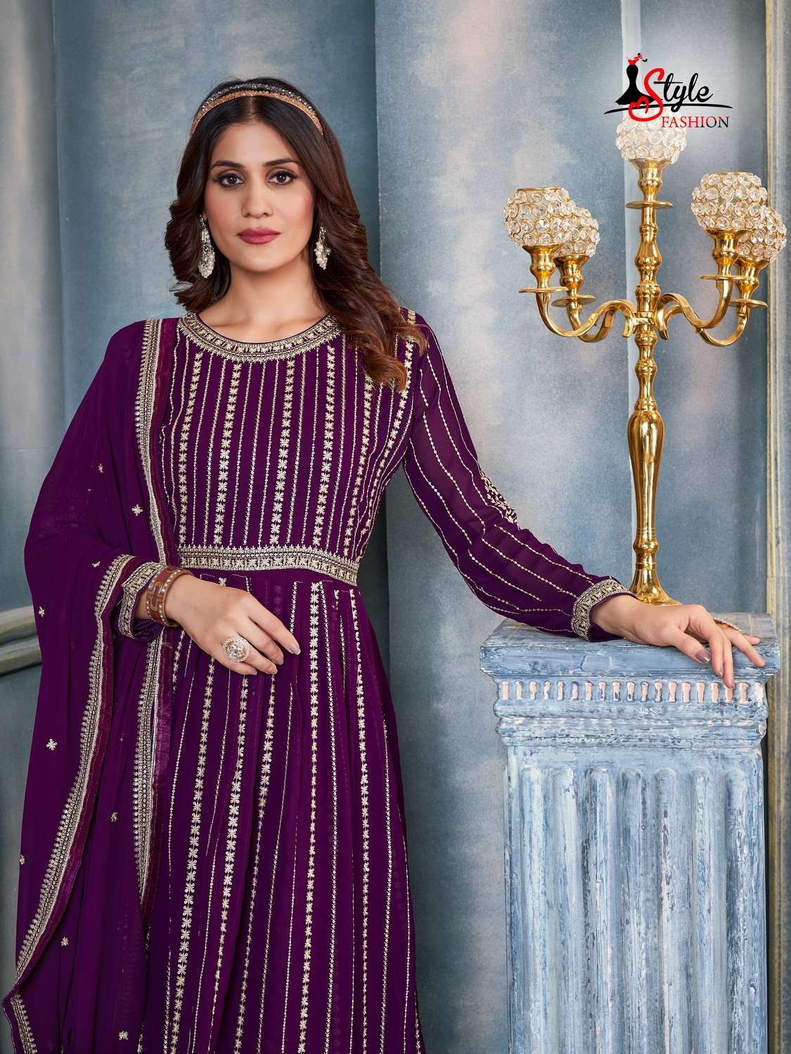 STYLE FASHION JEANCY VOL - 5 Salwar Kameez Wholesale catalog
