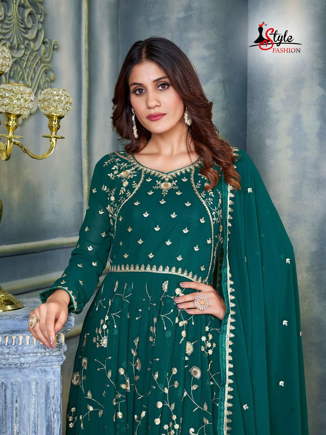 STYLE FASHION JEANCY VOL - 5 Salwar Kameez Wholesale catalog