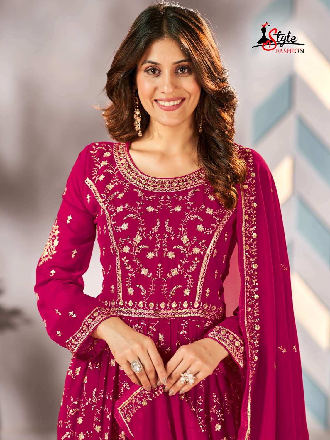 STYLE FASHION JEANCY VOL - 5 Salwar Kameez Wholesale catalog