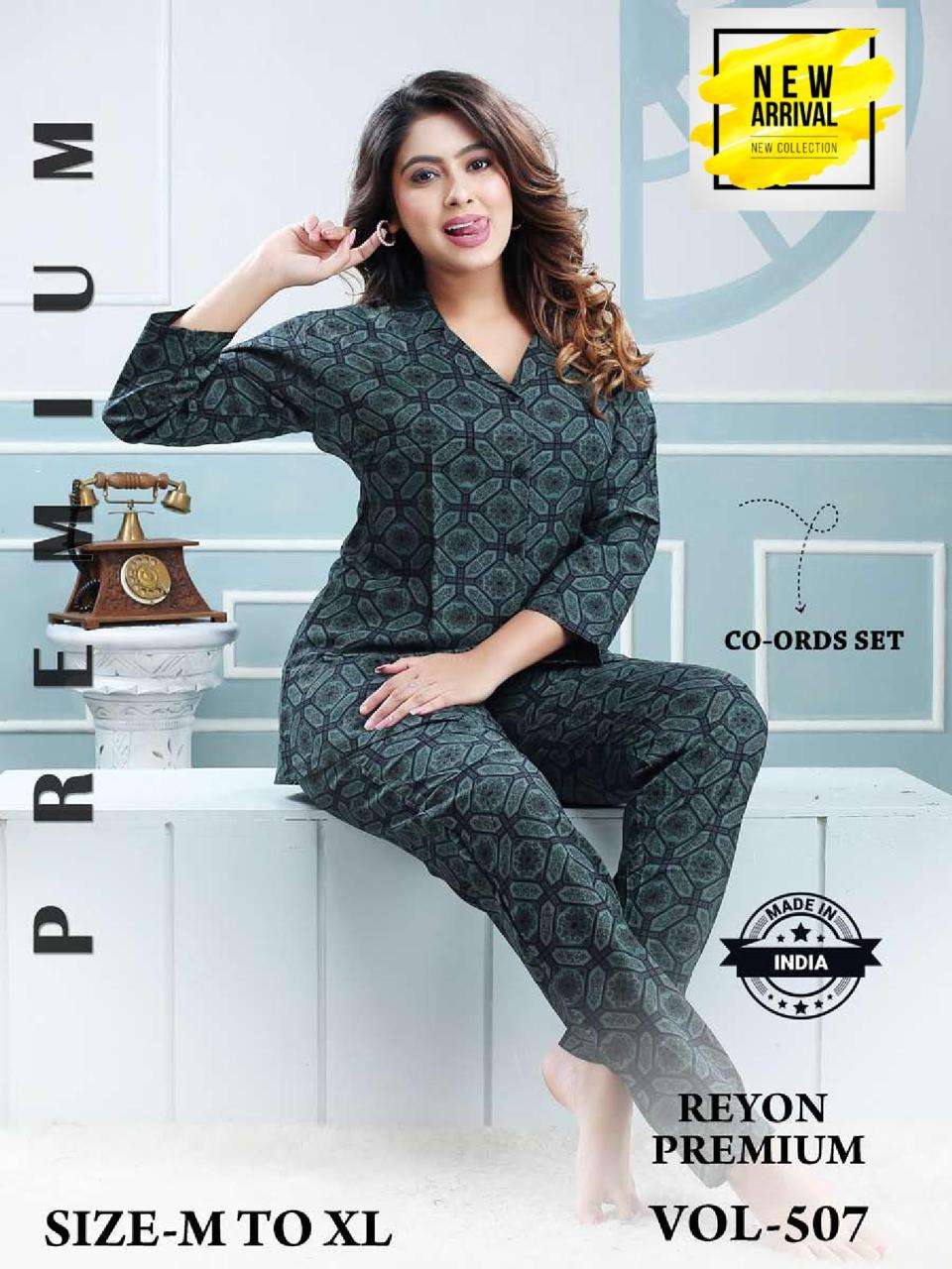 Summer Special Vol D 507 Night Suits Wholesale catalog