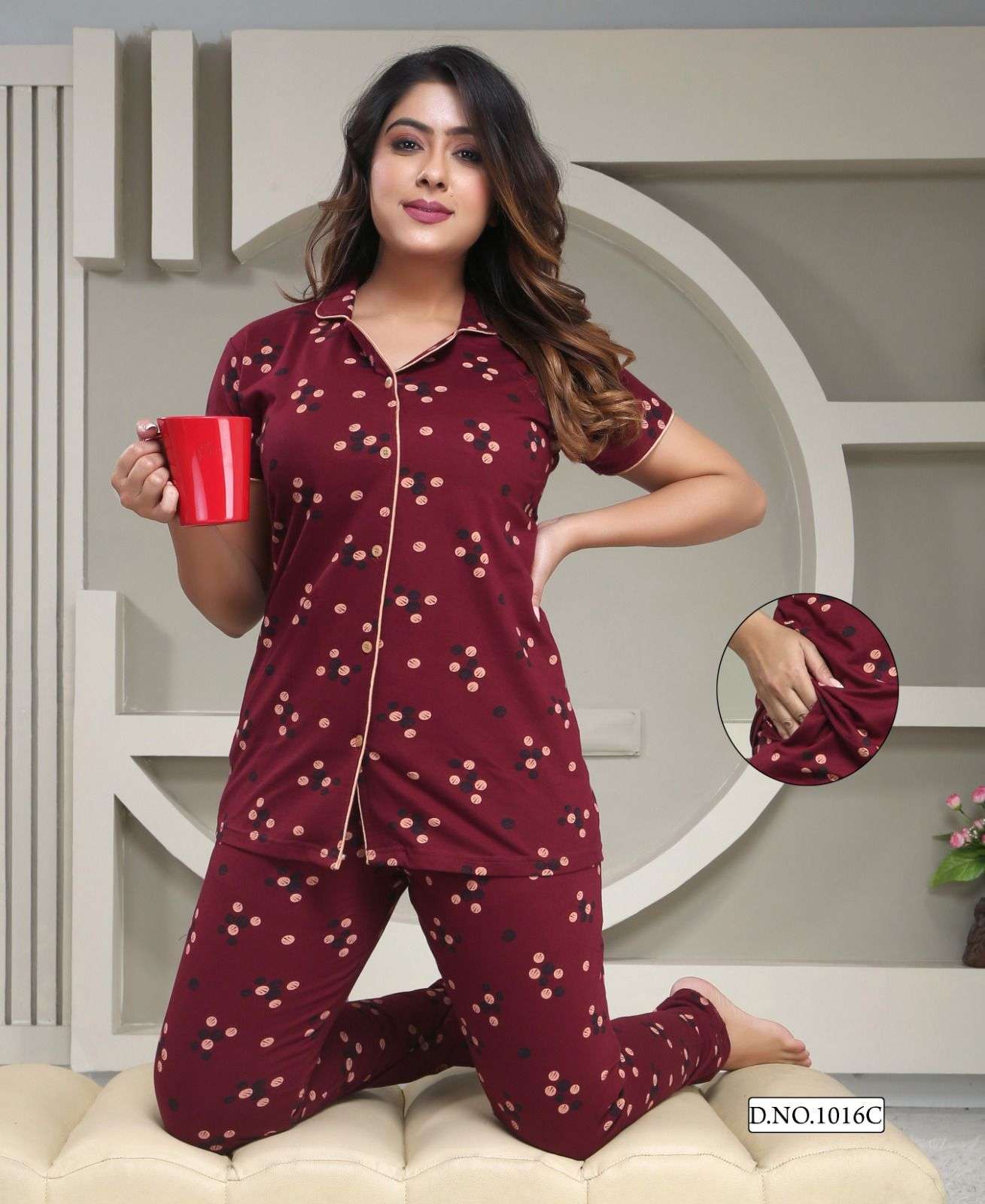 Summer Special Vol PC1016 Night Wear Suits Wholesale catalog