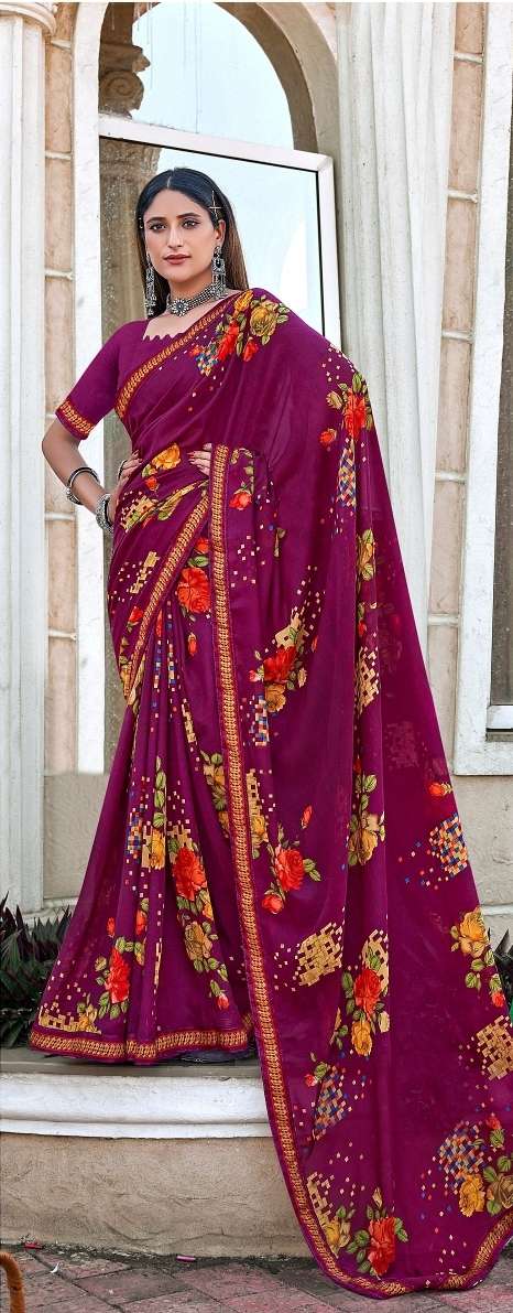 SURBHI INDER SILK MILLS Saree Wholesale catalog