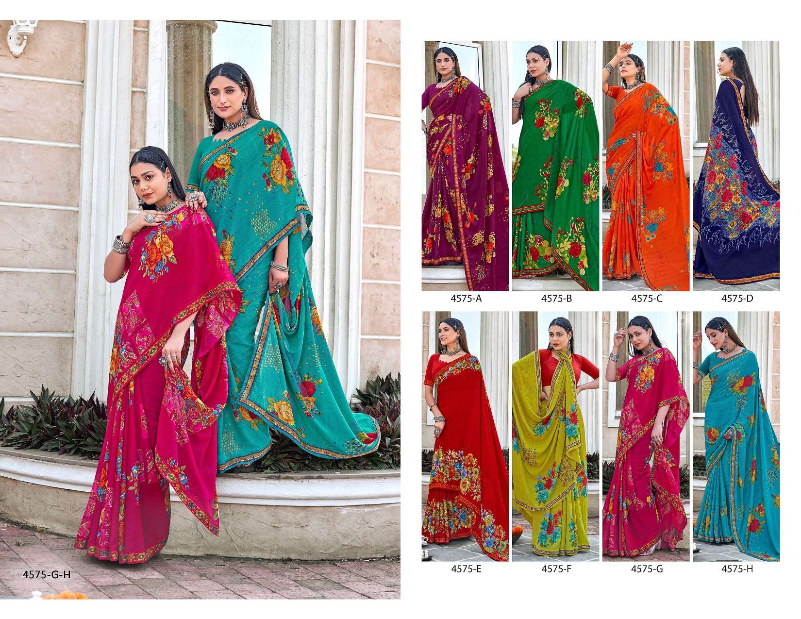 SURBHI INDER SILK MILLS Saree Wholesale catalog
