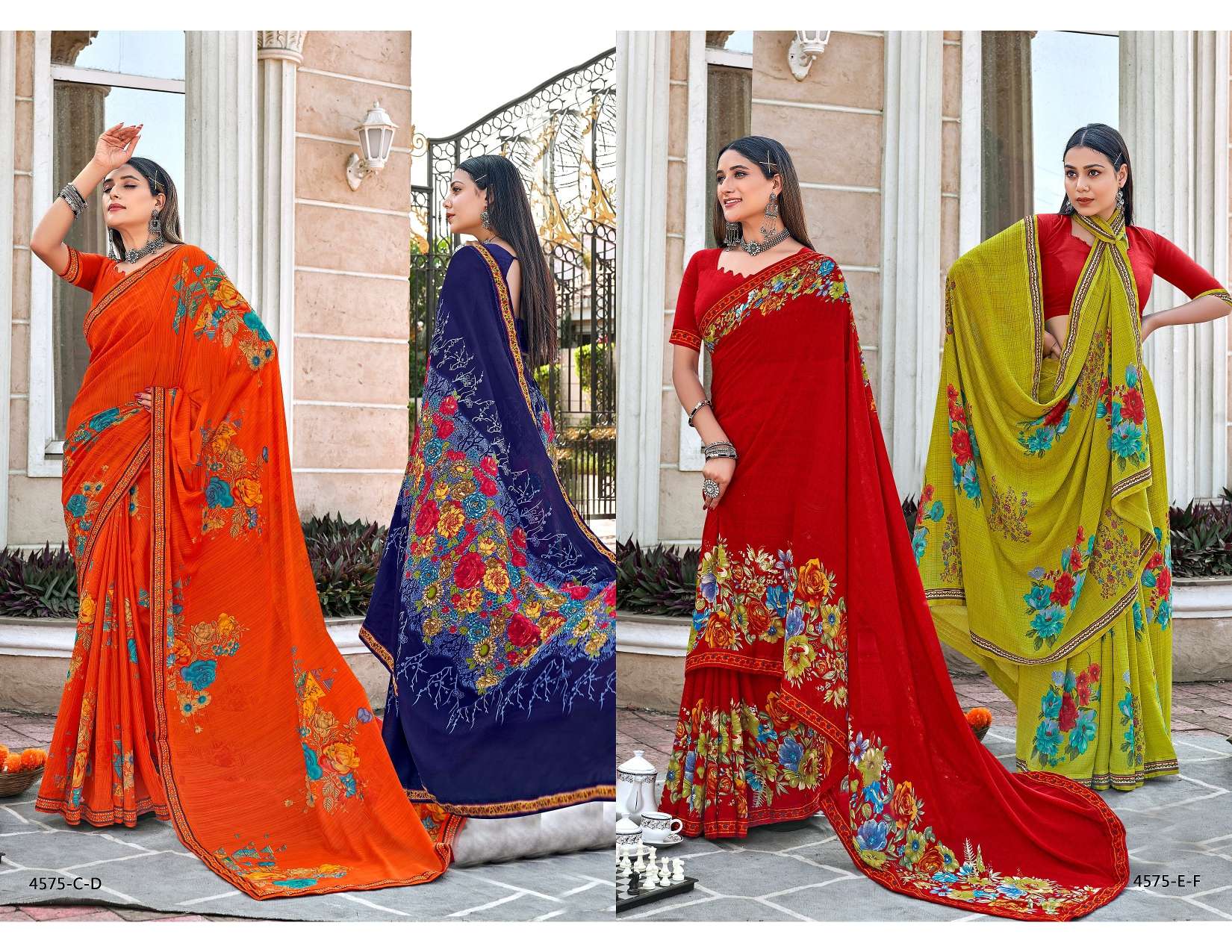 SURBHI INDER SILK MILLS Saree Wholesale catalog