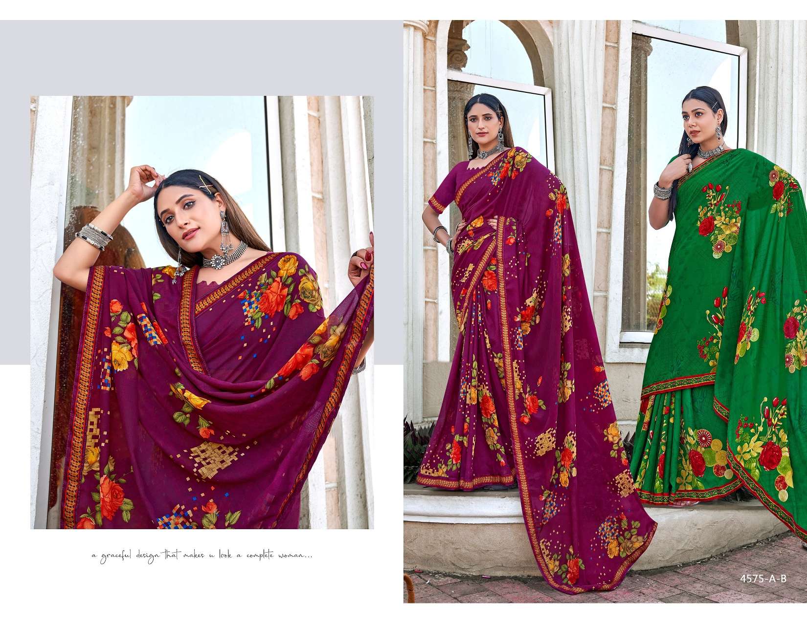 SURBHI INDER SILK MILLS Saree Wholesale catalog