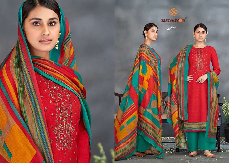 Suryajyoti Nazakat Vol-1 -Dress Material -Wholesale Catalog