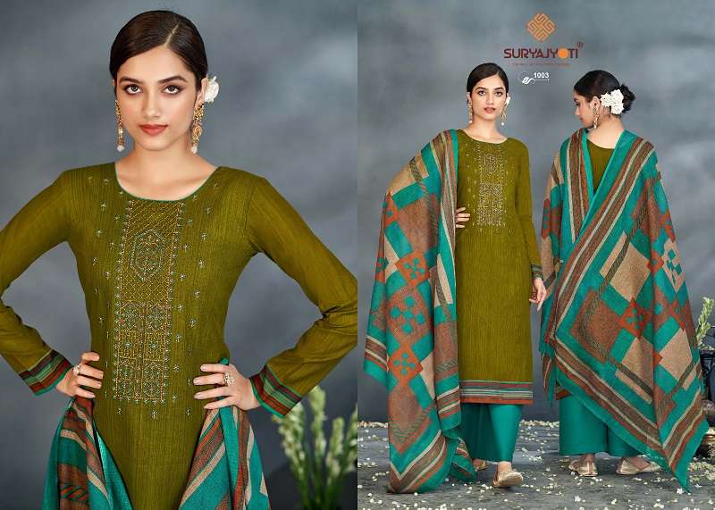 Suryajyoti Nazakat Vol-1 -Dress Material -Wholesale Catalog
