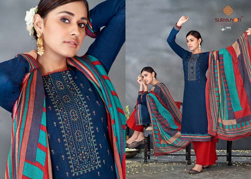 Suryajyoti Nazakat Vol-1 -Dress Material -Wholesale Catalog