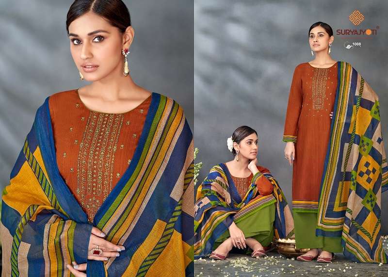 Suryajyoti Nazakat Vol-1 -Dress Material -Wholesale Catalog