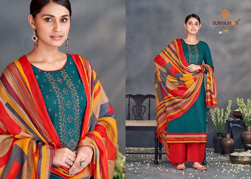 Suryajyoti Nazakat Vol-1 -Dress Material -Wholesale Catalog