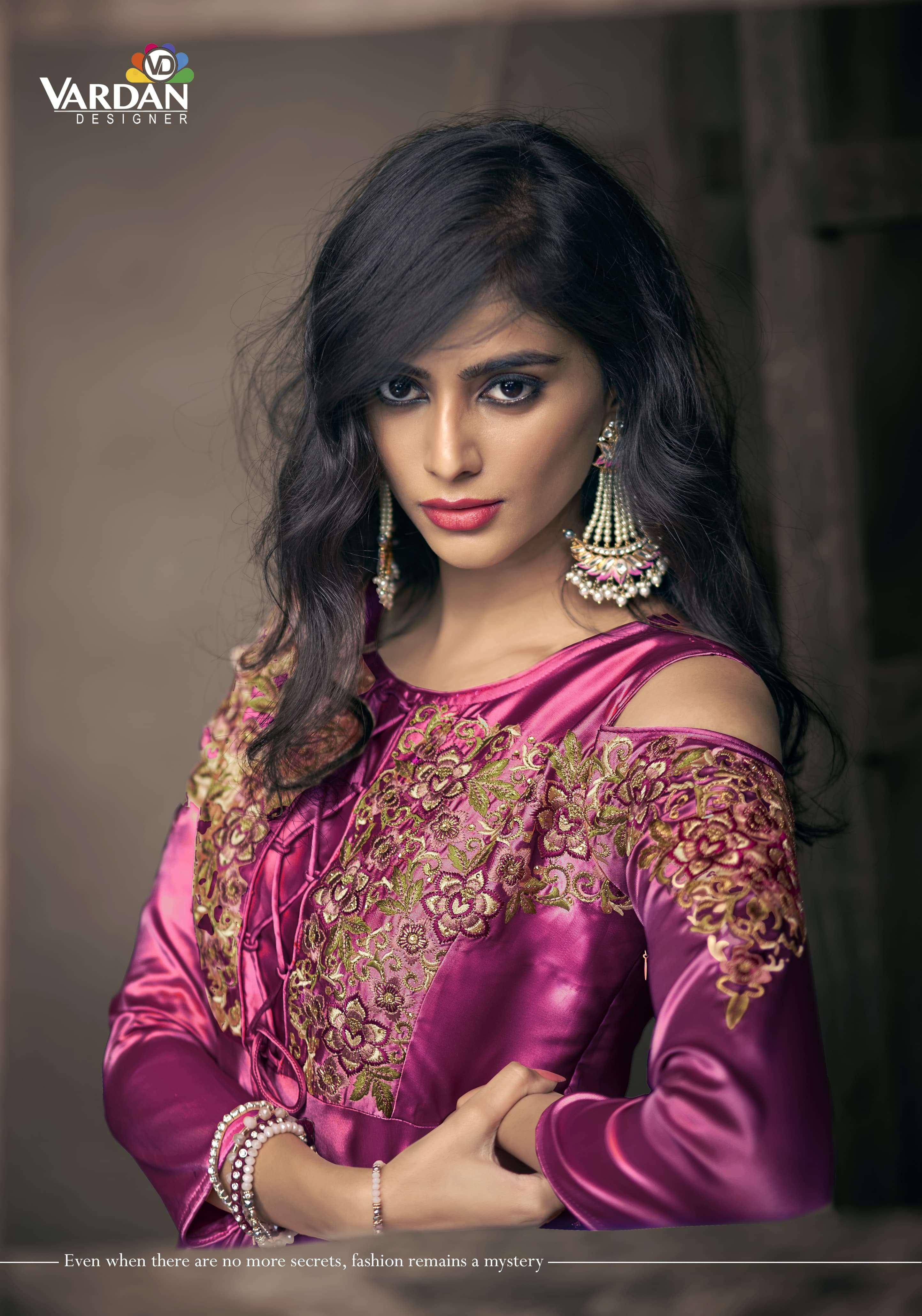 Vardan Designer Navya Vol-10 Gold Kurti Wholesale catalog