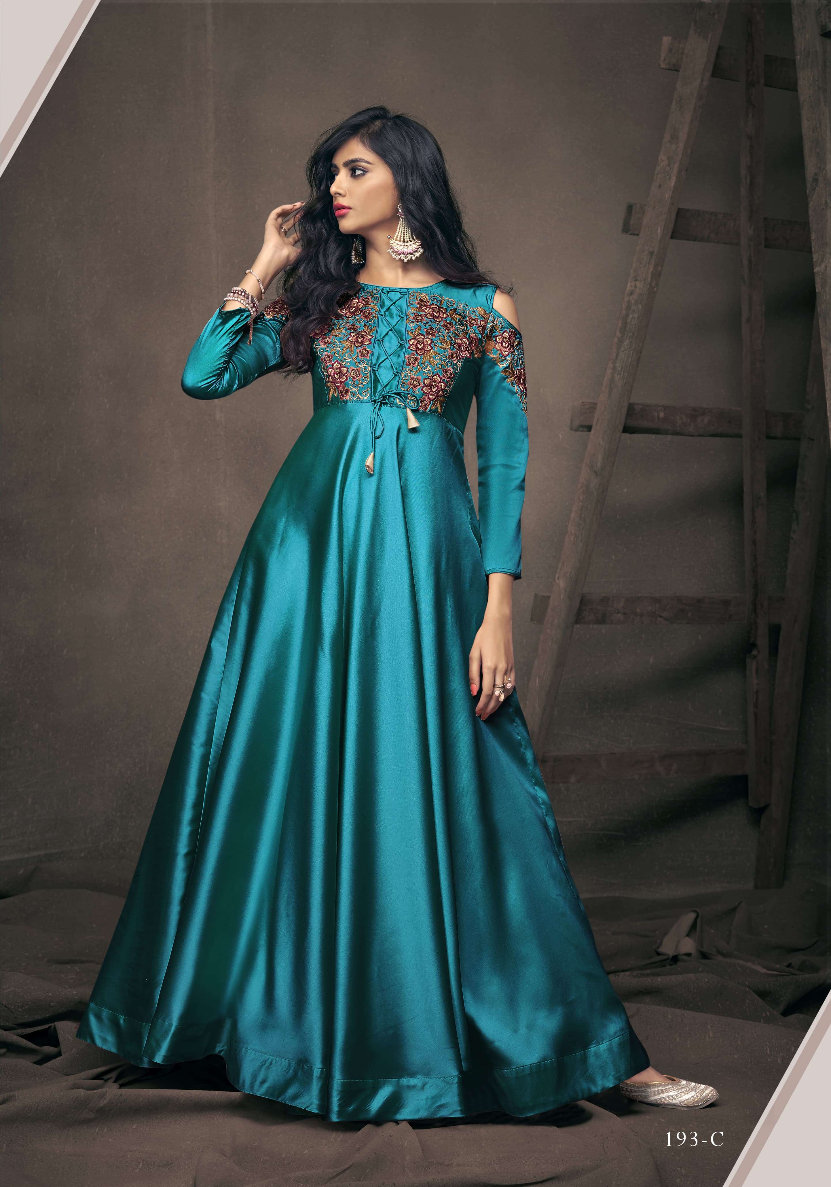 Vardan Designer Navya Vol-10 Gold Kurti Wholesale catalog