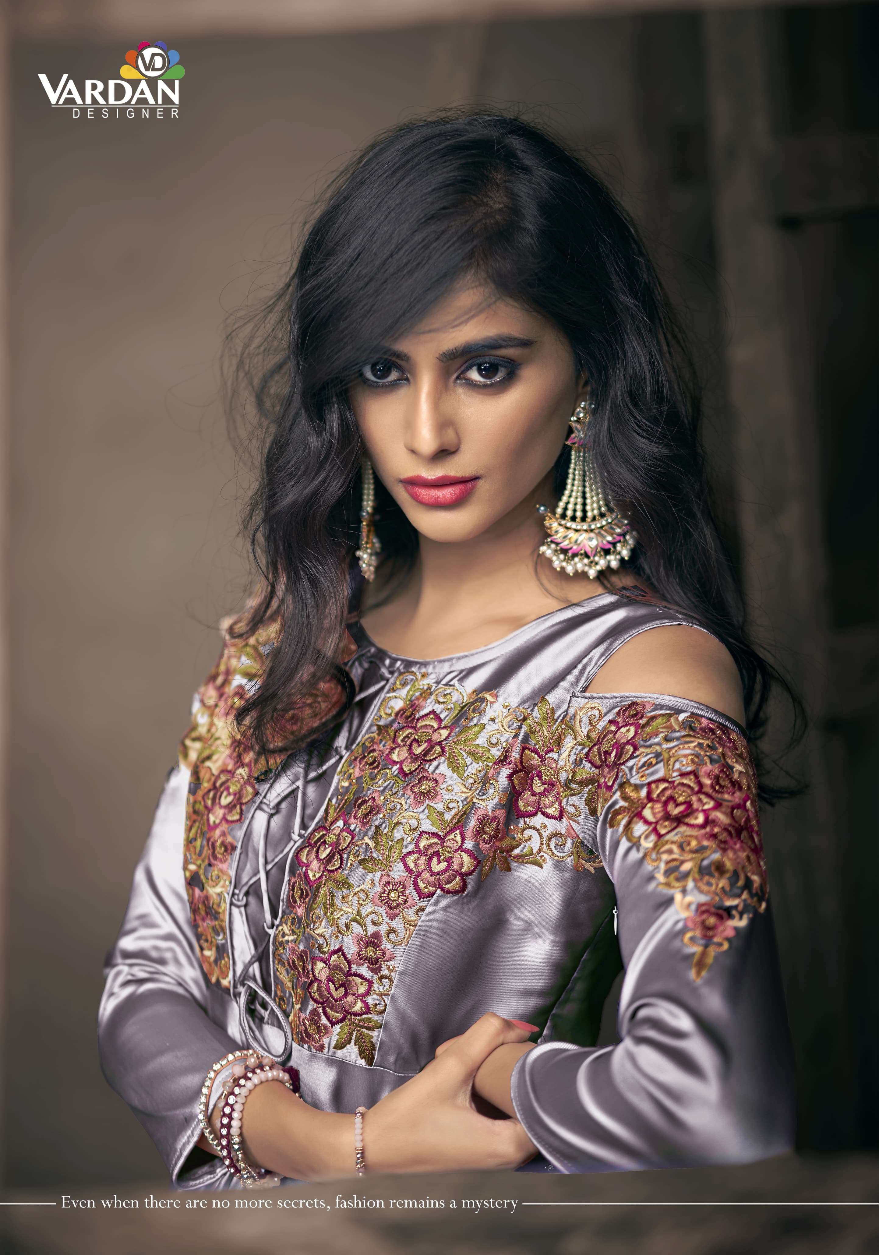 Vardan Designer Navya Vol-10 Gold Kurti Wholesale catalog