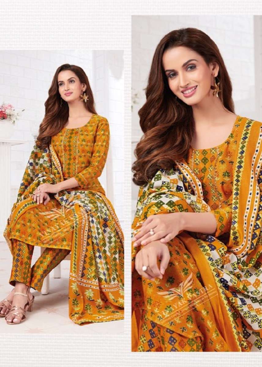 Vinayak Vastra Raaj Kanya Vol-1 – Dress Material -Wholesale Catalog